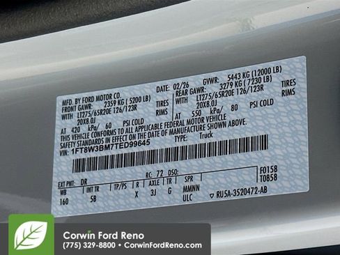 New 2026 Ford F350 Lariat w/ Black Appearance Package image 36