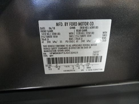 Used 2018 Ford Explorer Platinum AWD/4WD image 37