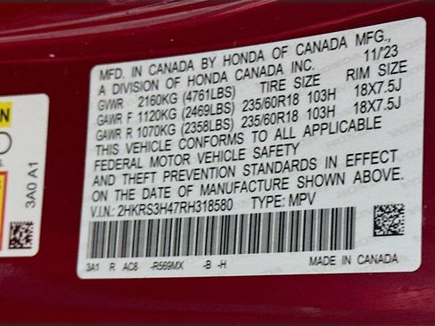 Used 2024 Honda CR-V EX image 12