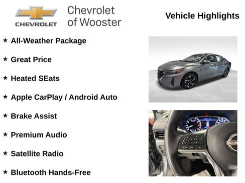 Used 2024 Nissan Sentra SV w/ All-Weather Package FWD image 2