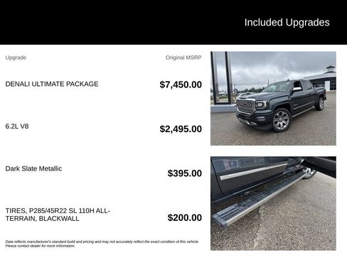 Used 2017 GMC Sierra 1500 Denali w/ Denali Ultimate Package AWD/4WD image 5