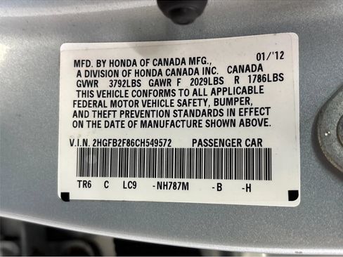 Used 2012 Honda Civic EX image 28