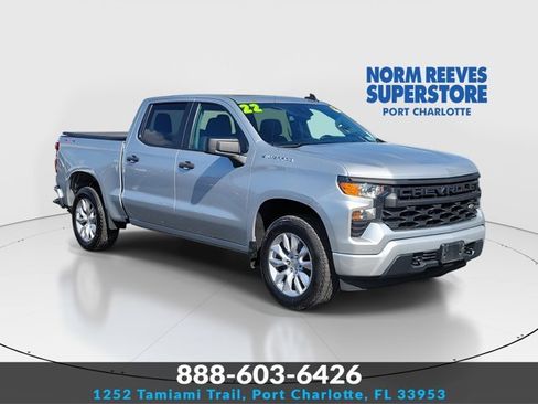 Used 2022 Chevrolet Silverado 1500 Custom image 1