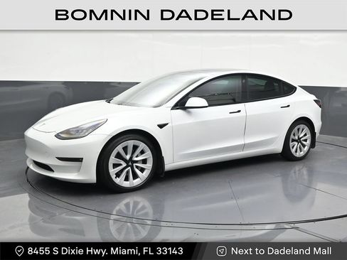 Used 2021 Tesla Model 3 Long Range AWD/4WD image 1