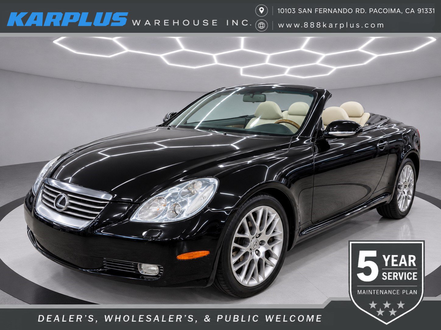 Used 2003 Lexus SC 430 Convertible RWD image 1