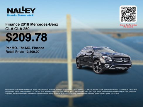 Used 2018 Mercedes-Benz GLA 250 4MATIC image 3