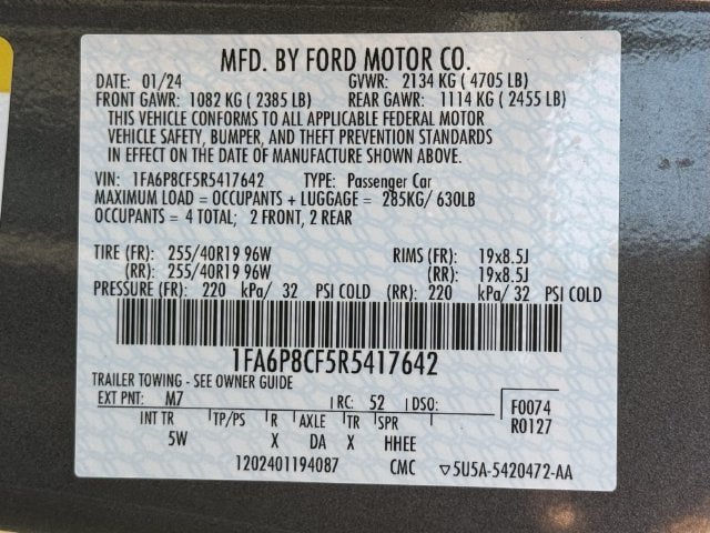 Used 2024 Ford Mustang GT Premium RWD image 29