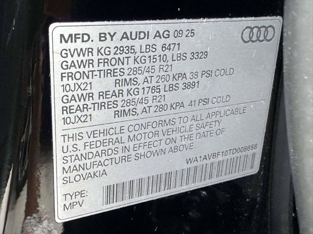 Used 2026 Audi Q8 Premium w/ Convenience Plus Package AWD/4WD image 39