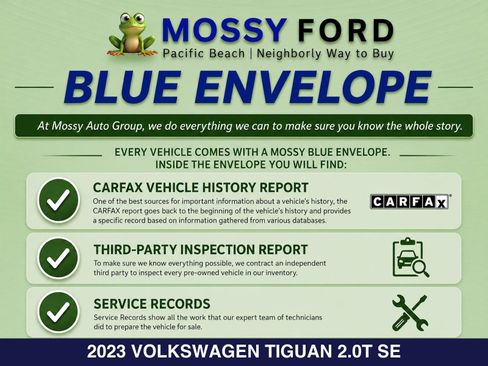 Used 2023 Volkswagen Tiguan SE w/ Panoramic Sunroof Package FWD image 4