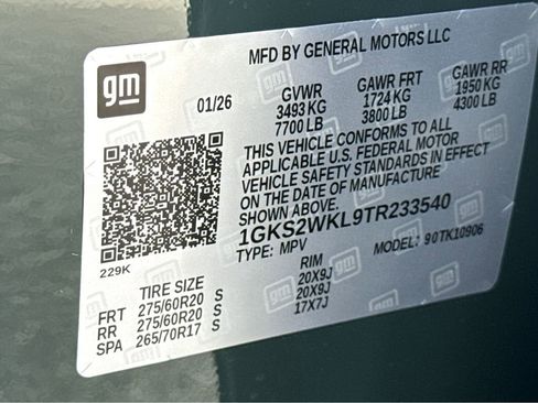 New 2026 GMC Yukon XL AT4 Ultimate w/ LPO, Floor Liner Package image 27