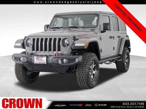 Certified 2020 Jeep Wrangler Unlimited Rubicon AWD/4WD image 3