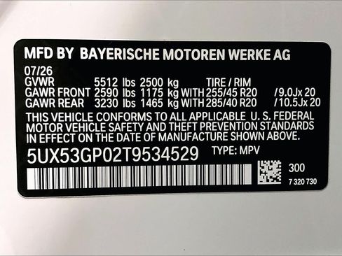 New 2026 BMW X3 xDrive30i w/ Convenience Package AWD/4WD image 12