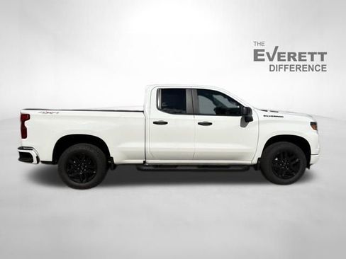 New 2026 Chevrolet Silverado 1500 Custom w/ Turbomax Blackout Package AWD/4WD image 8