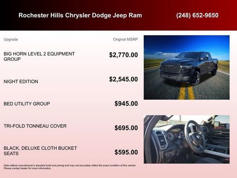 Certified 2025 RAM 1500 Big Horn image 6