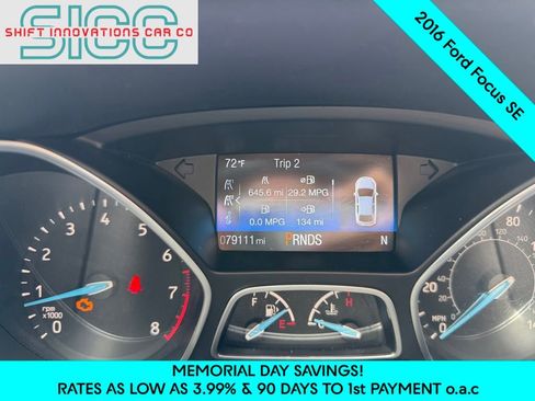Used 2016 Ford Focus SE w/ Equipment Group 201A FWD image 13