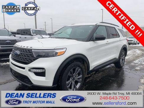 Certified 2023 Ford Explorer XLT w/ Equipment Group 202A image 1
