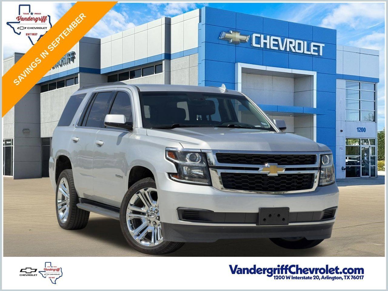 Used 2018 Chevrolet Tahoe LT RWD image 1