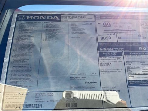 New 2026 Honda Prologue EX image 18