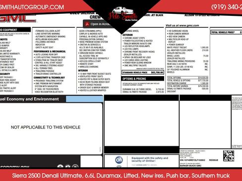 Used 2020 GMC Sierra 2500 Denali w/ Denali Ultimate Package image 41