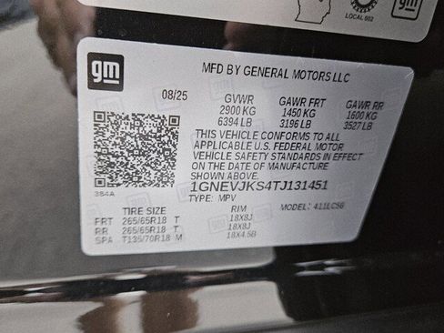 New 2026 Chevrolet Traverse Z71 w/ Enhanced Driving Package image 25