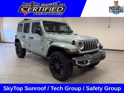Used 2024 Jeep Wrangler Unlimited Sahara w/ Technology Group