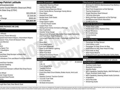 Used 2016 Jeep Patriot Latitude FWD image 18