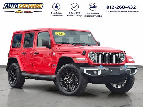 Used 2024 Jeep Wrangler Unlimited Sahara AWD/4WD image 1