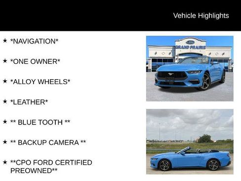 Certified 2024 Ford Mustang Premium RWD image 4