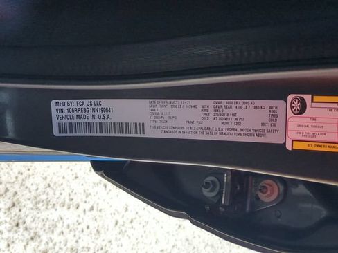 Used 2022 RAM 1500 Big Horn RWD image 36