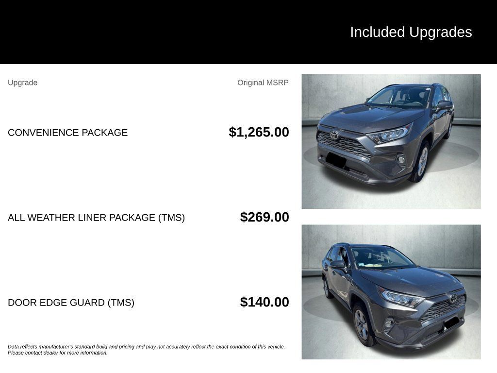 Certified 2021 Toyota RAV4 XLE w/ Convenience Package AWD/4WD image 3
