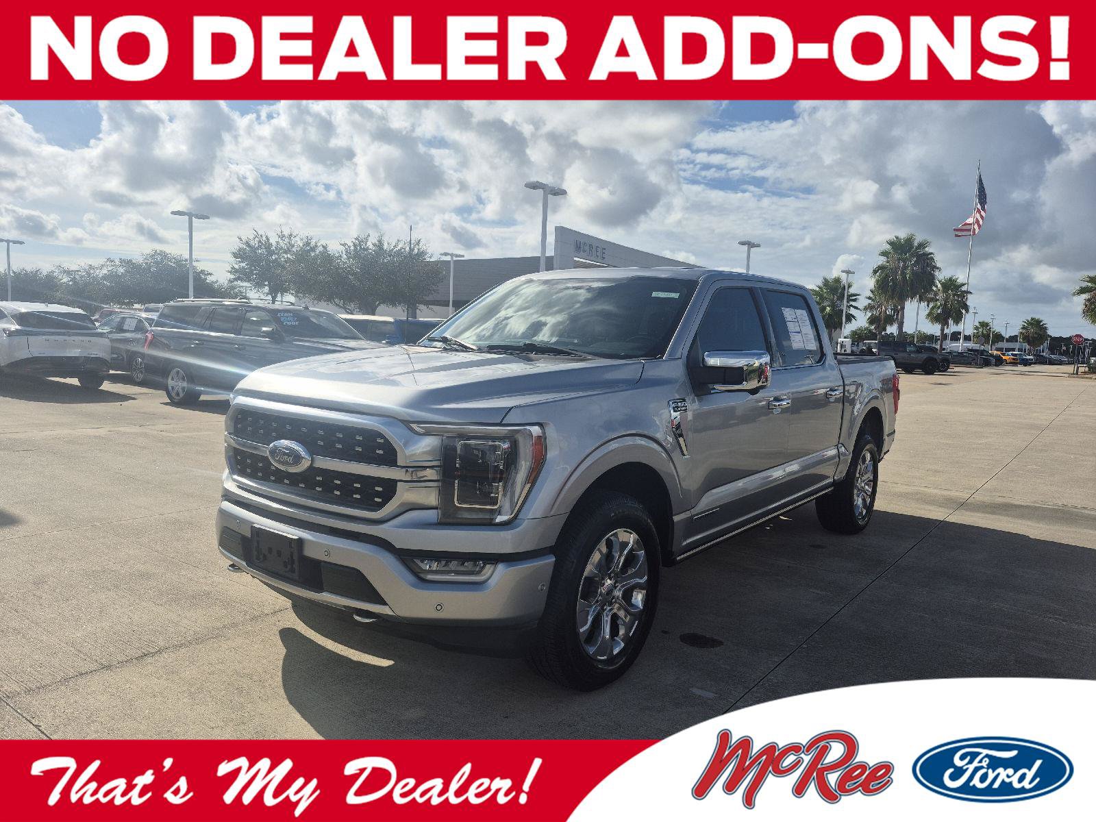 Certified 2023 Ford F150 Platinum w/ Equipment Group 701A High AWD/4WD image 1