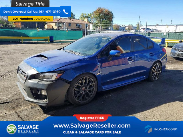 Used 2017 Subaru WRX STI AWD/4WD image 1
