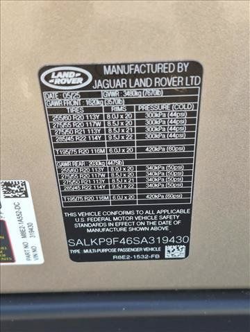 Used 2025 Land Rover Range Rover SE AWD/4WD image 23