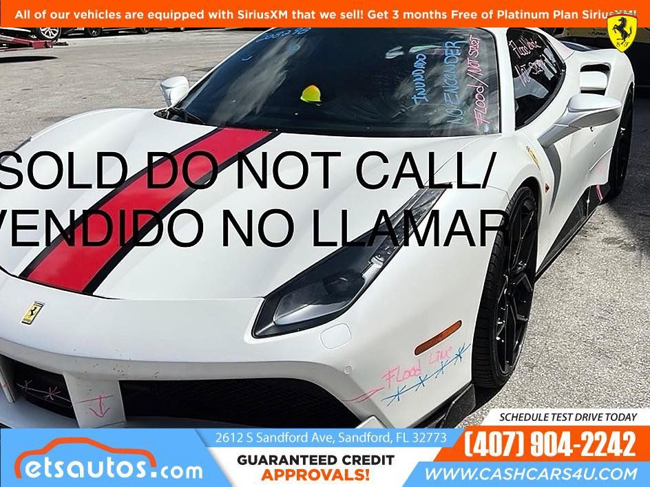 Used 2017 Ferrari 488 Spider RWD image 1