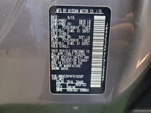 Used 2015 Nissan Quest S FWD image 33