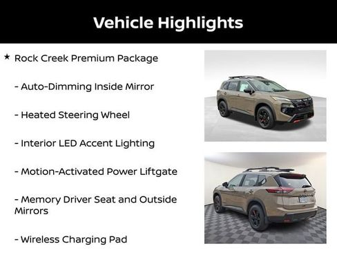 New 2026 Nissan Rogue Rock Creek image 6