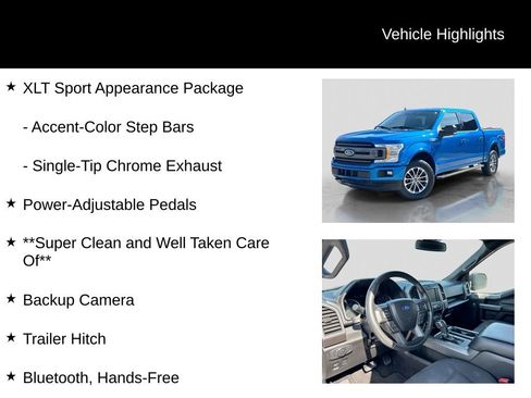 Used 2019 Ford F150 XLT w/ Equipment Group 302A Luxury AWD/4WD image 21
