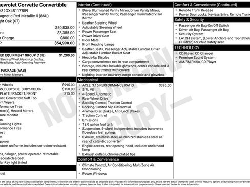 Used 2004 Chevrolet Corvette Convertible w/ Preferred Equipment Group RWD image 34