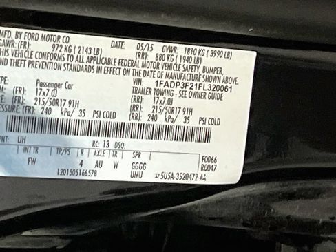 Used 2015 Ford Focus SE w/ Equipment Group 201A FWD image 31