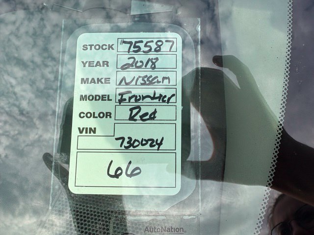 Used 2018 Nissan Frontier SV RWD image 27