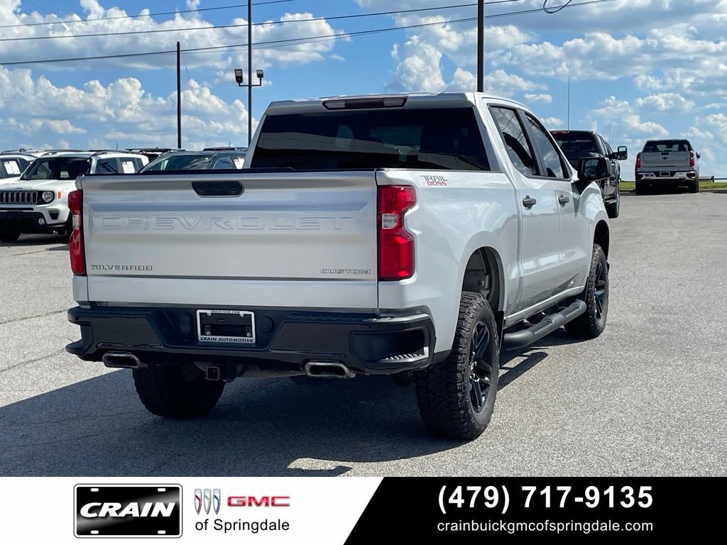 Used 2020 Chevrolet Silverado 1500 Custom Trail Boss w/ Custom Convenience Package AWD/4WD image 8