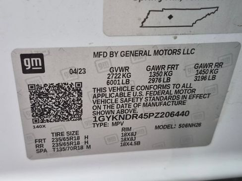 Certified 2023 Cadillac XT5 Premium Luxury w/ LPO, Floor Liner Package AWD/4WD image 29