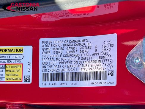 Used 2023 Honda Civic Sport image 36