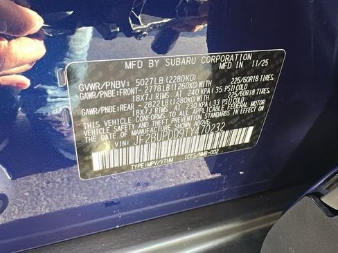 New 2026 Subaru Outback Limited AWD/4WD image 30