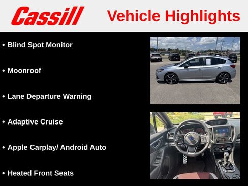 Used 2020 Subaru Impreza 2.0i Sport w/ Popular Package #2 AWD/4WD image 14