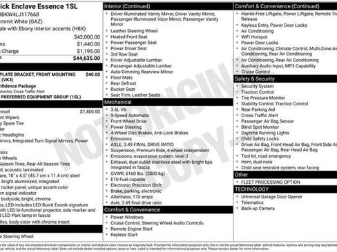 Used 2020 Buick Enclave Essence FWD image 2