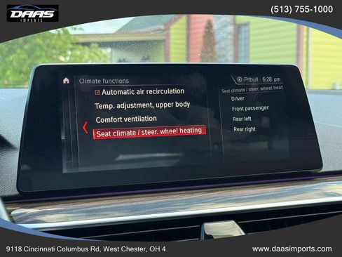 Used 2019 BMW 540i xDrive w/ M Sport Package AWD/4WD image 93