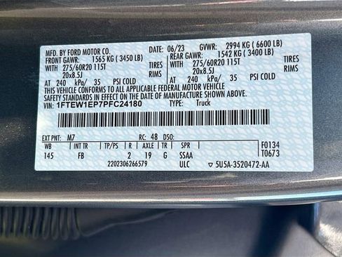 Certified 2023 Ford F150 XLT w/ Equipment Group 302A High image 34