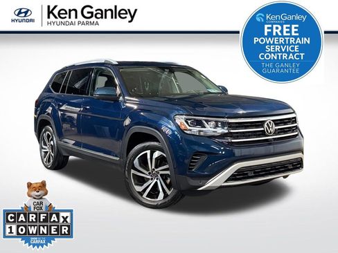 Used 2021 Volkswagen Atlas SEL Premium AWD/4WD image 1