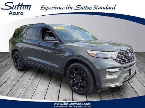 Used 2023 Ford Explorer ST-Line w/ Class IV Trailer Tow Package RWD image 1
